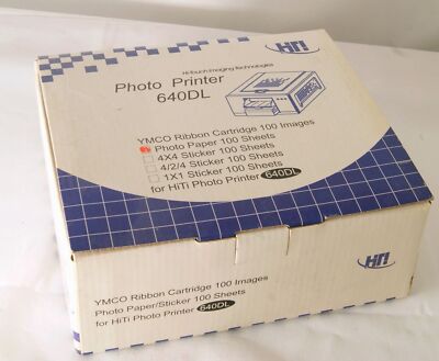 Hi-Touch Imaging HiTi 640DL Photo Printer Ribbon & Paper