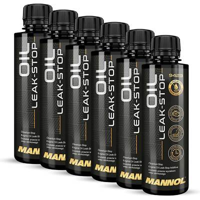 Motoröl Öl 6 x 250 ml Leck Stop MANNOL Dicht Verlust Ölverlust Motordichtmittel