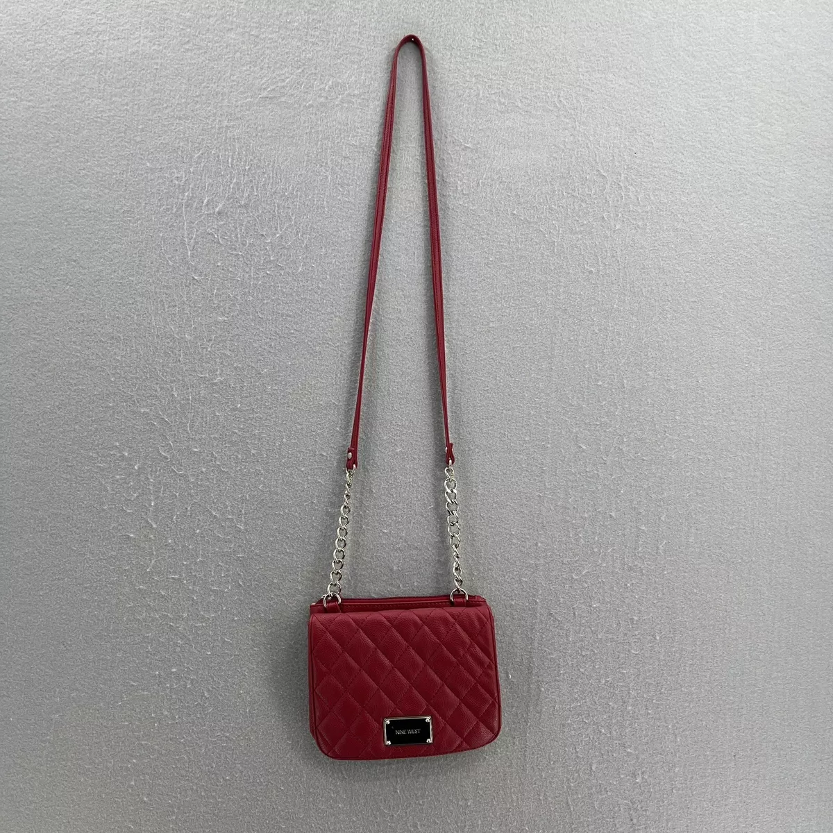 Red crossbody bag ebay hot sale