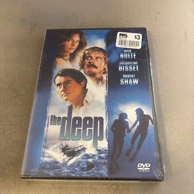 The Deep DVD 1977 Nick Nolte Jacqueline Bisset NEW SEALED