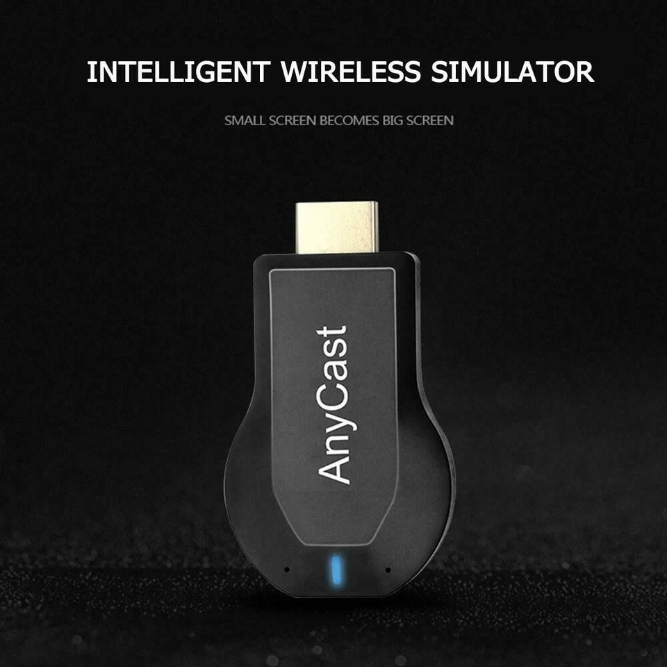Adaptador dongle DLNA tela sem fio 4K WiFi HDMI Anycast Miracast Airplay TV - Imagem 2 de 4