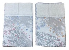 Marimekko Pillowcase Set Vtg Dan River 1986 Wildflower Meadow Grass Rare Bedding