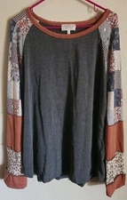 Two NWT Sugar Fox Womens Plus Size 3X Tops