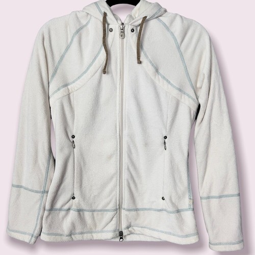 Hoodie Small S Fuzzy Jacket Logo 