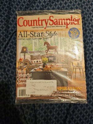 Country Sampler Magazine July 2019 New 