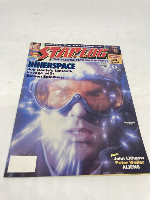 Vintage 1987 Starlog Magazine #121 Aug. Innerspace. Spaceballs. Masters of Univ
