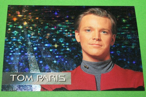 1995 STAR TREK VOYAGER SEASON 1 SERIES 1 SPECTRA FOIL CREW INSERT CARD SET S1-S9 - Picture 5 of 16
