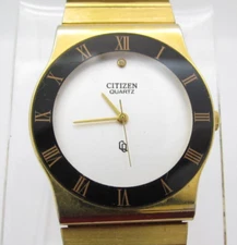 Vtg Women Citizen Quartz WR Analog 31mm Dial Causal Round Watch (G81) 6031
