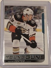 Maxime Comtois 2018-19 Upper Deck Young Guns Rookie Card NHL Anaheim Ducks