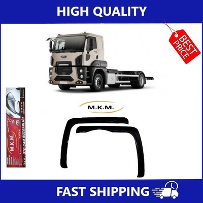 For Ford Cargo 2007-2020 Plastic Window Wind Deflector Rain Sun Guard