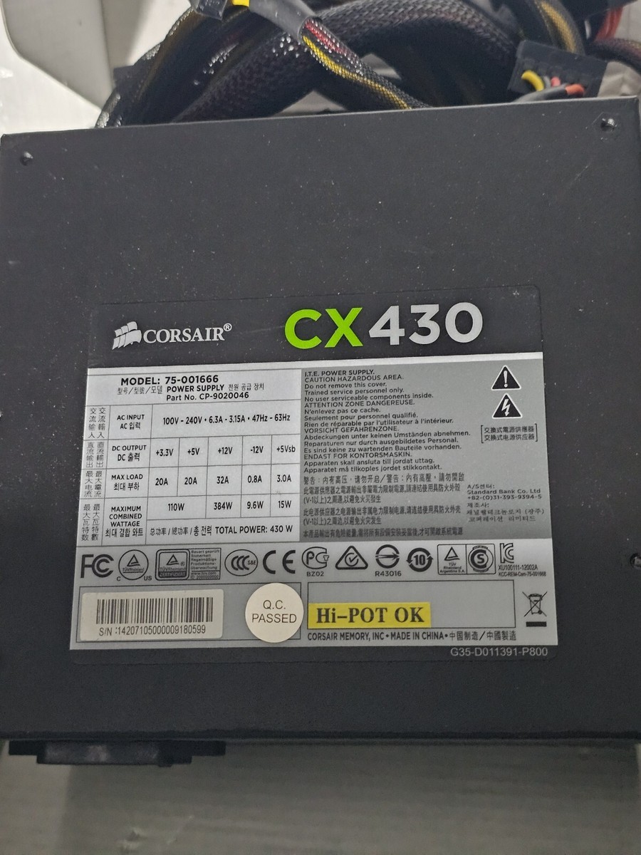 Fonte corsair cx430 em Rio De Janeiro | informatica