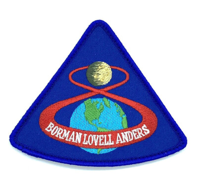 Apollo 8 Patch   Hook and Loop, 4''