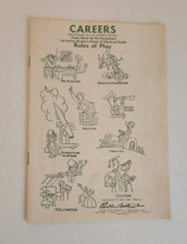 Rules of Play Instructions Replacement Parts for Careers 1958 Parker Brothers