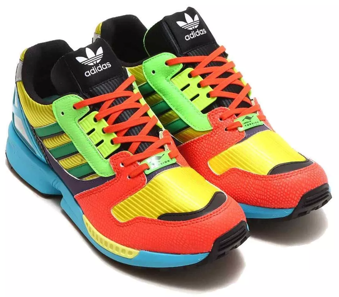 atmos adidas Originals ZX8000 G-SNK MASH UP multi color ID9448 US 8 - 12