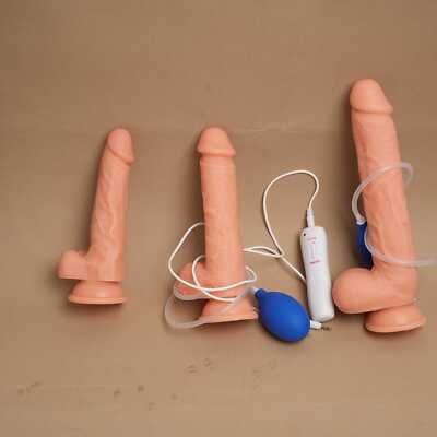 Squirting Dildo Ejaculating Realistic Vibrator Squirter Toy Dong SM for  Women US