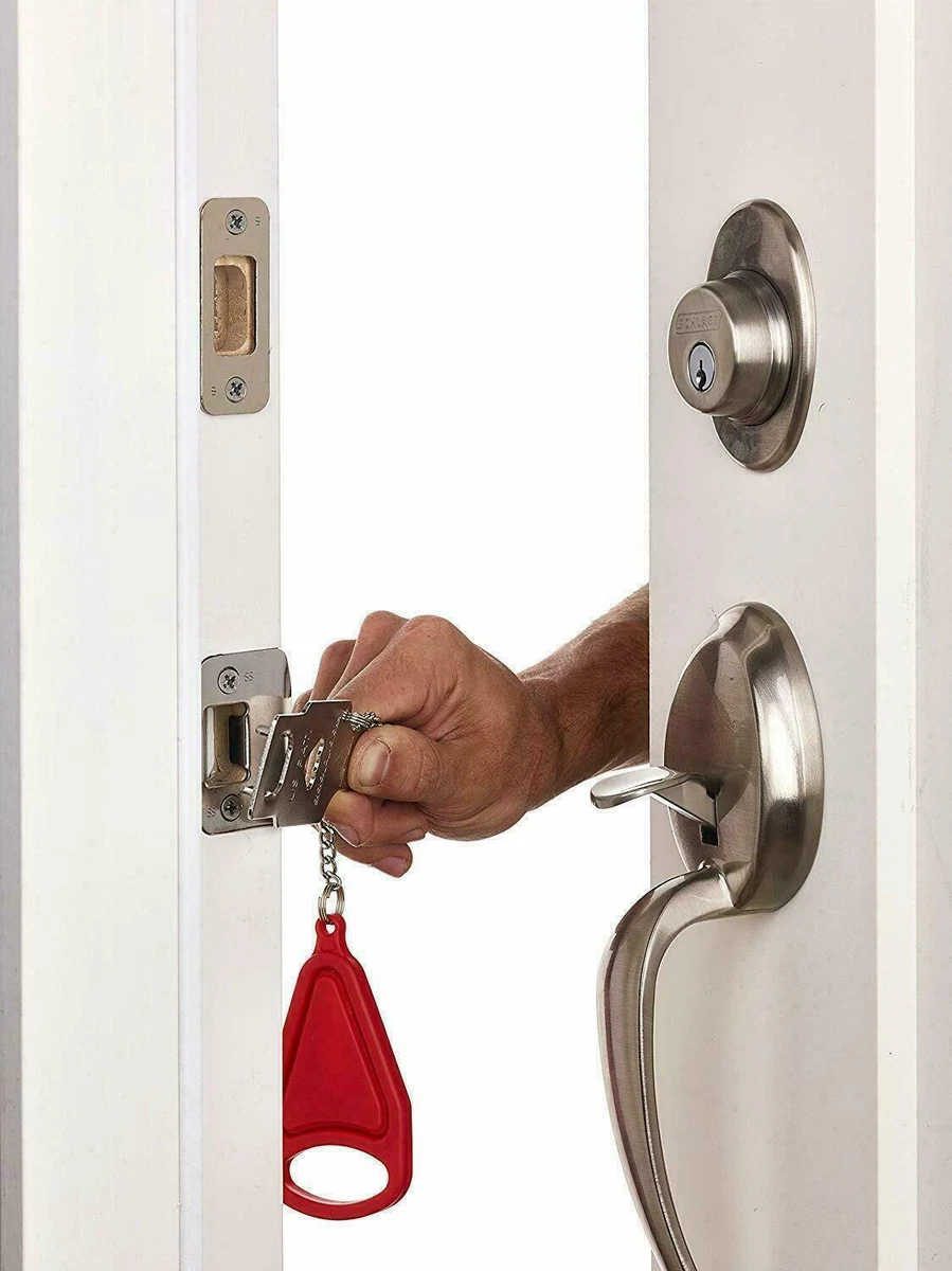 Home Security Door Locker Travel Lockdown Locks for Additional