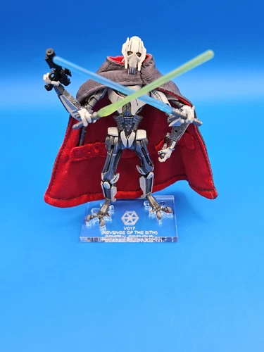 Vintage Collection General Grievous  VC17 Acrylic Base  ** NO TOY  Included**