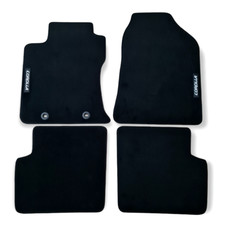 Velour Car Floor Mats For Toyota Corolla Waterproof Black Carpet Auto Liners New
