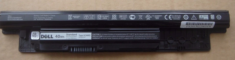 Original Battery Dell XCMRD Inspiron 17 17R New Genuine in France - Image 2 of 2