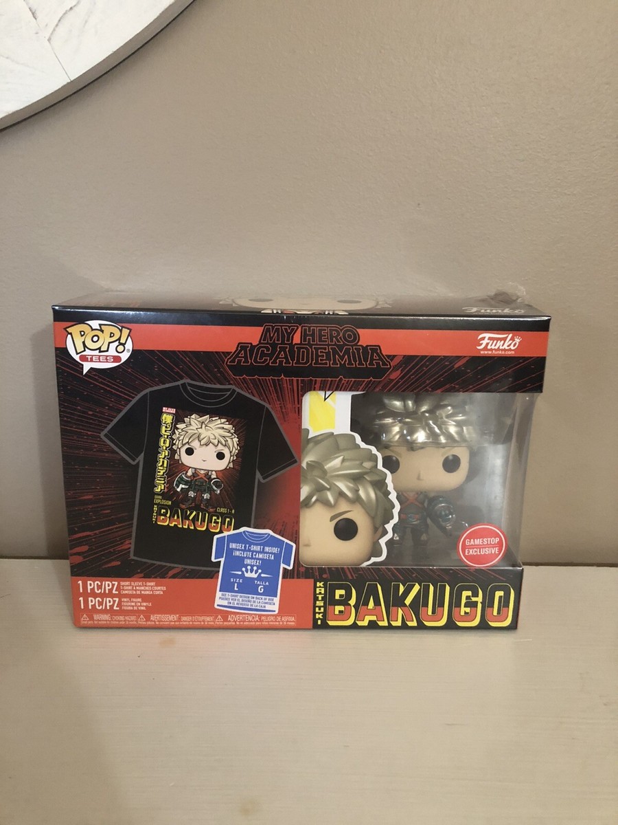 My Hero Academia POP! Katsuki Bakugo and T-Shirt GameStop (L