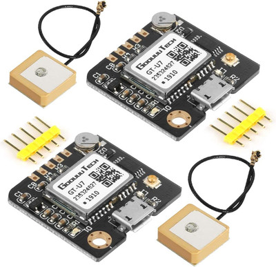 2Pcs GT-U7 GPS Module Navigation Satellite Positioning Compatible with NEO-6M 51