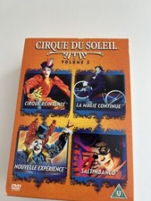 Cirque du Soleil [Region 2] [DVD] Boxset Volume  2 Great Set With All Inserts!