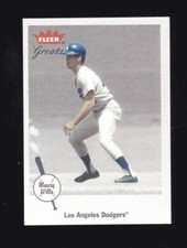2002 Fleer Greats of the Game Maury Wills #20 Los Angeles Dodgers