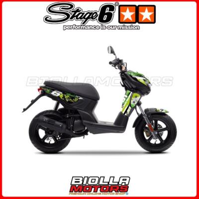 S6-056802/GR GRAFIK STAGE6 GRÜN/SCHWARZ YAMAHA SLIDER 50CC AC (VOR '04)