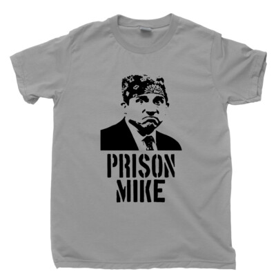 Prison Mike T Shirt Michael Scott Paper Company Dwight Schrute Farms Office Tee