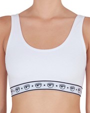 Chiara Ferragni A08074924 women's white cotton top