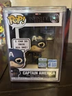Funko Pop! Vinyl: Marvel - Captain America with Pop! Protector -