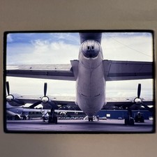 Orig. 35mm Photo Slide - USAF Convair B-36 Peacemaker Bomber - Rear View - 1972