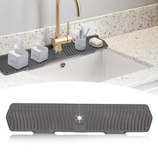 30 Inch Sink Splash Guard,Longer Silicone Sink Mat for Kitchen Bathroom,Kitch...