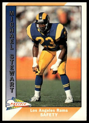 #ad 1991 Pacific #261 Michael Stewart $0.99