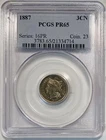 1887-P Three Cent Nickel — photo from another recent sale