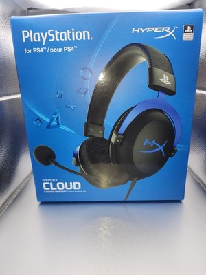 HyperX - Cloud PlayStation Official Licensed for PS4 Wired Stereo Gaming Headset