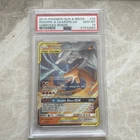 PSA 10 Reshiram & Charizard GX 20/214 Tag Team Pokémon TCG Unbroken Bonds