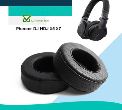 Headphone Earpad Cushion Cover For Pioneer DJ HDJ X5 X7 Sleeve Velvet Earmuffs