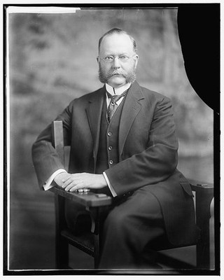 Photo:William C. Redfield Portrait 1910s Honorable Man Beard Suit