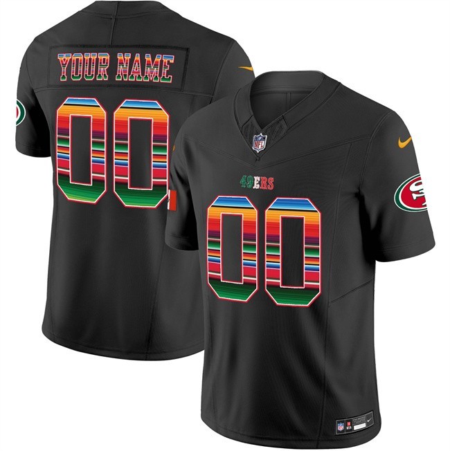 Women's San Francisco 49ers Active Player Custom Mexico 2026 Stitched Jersey