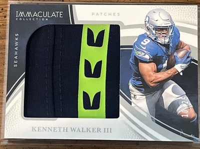 2025 Panini Immaculate Collection Kenneth Walker III Patches /25
