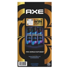 AXE Premium Deodorant Men's Body Spray Blue Lavender 4 oz/ 3 pk