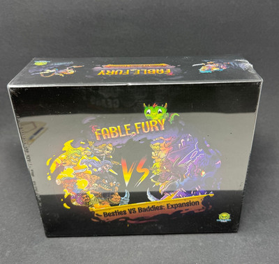 Fable Fury Besties VS Baddies Expansion Board Game New Sealed RARE