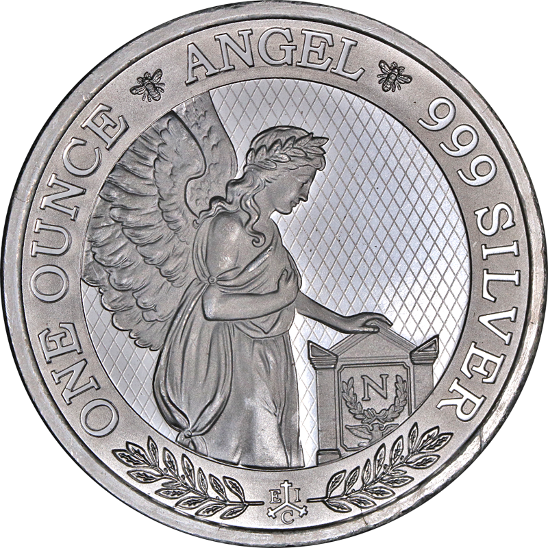 2021 St. Helena 1 Ounce Silver - Angel: Napoleon - BU - STOCK | eBay
