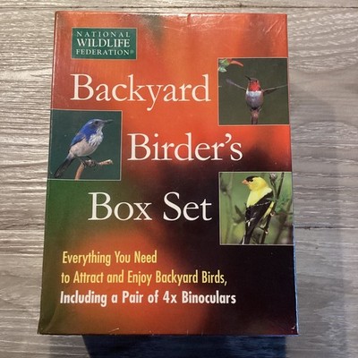 Backyard Birder's Box Set National Wildlife Federation 1998 Simon Schuster