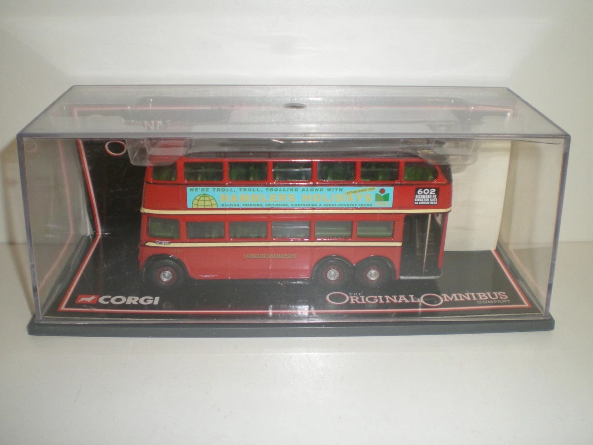 Miniature Bus Corgi 1/76 - Weymann Trolleybus Brighton & Hove - Diecast 40107 - R41