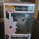 Funko Pop! Vinyl Weaponized Rick 172 Rick and Morty Animation Figure