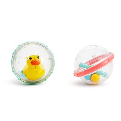 Munchkin Float & Play Bubbles Baby Bath Toys | 2 Pack Essentials für Kinder