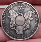 SMI Walking Liberty 1 Troy oz .999 Fine Silver Bullion Round 1 Troy Ounce