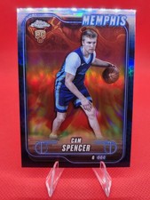 2024-25 Topps Chrome - Cam Spencer, Cam Spencer #130 Blue Basketball...